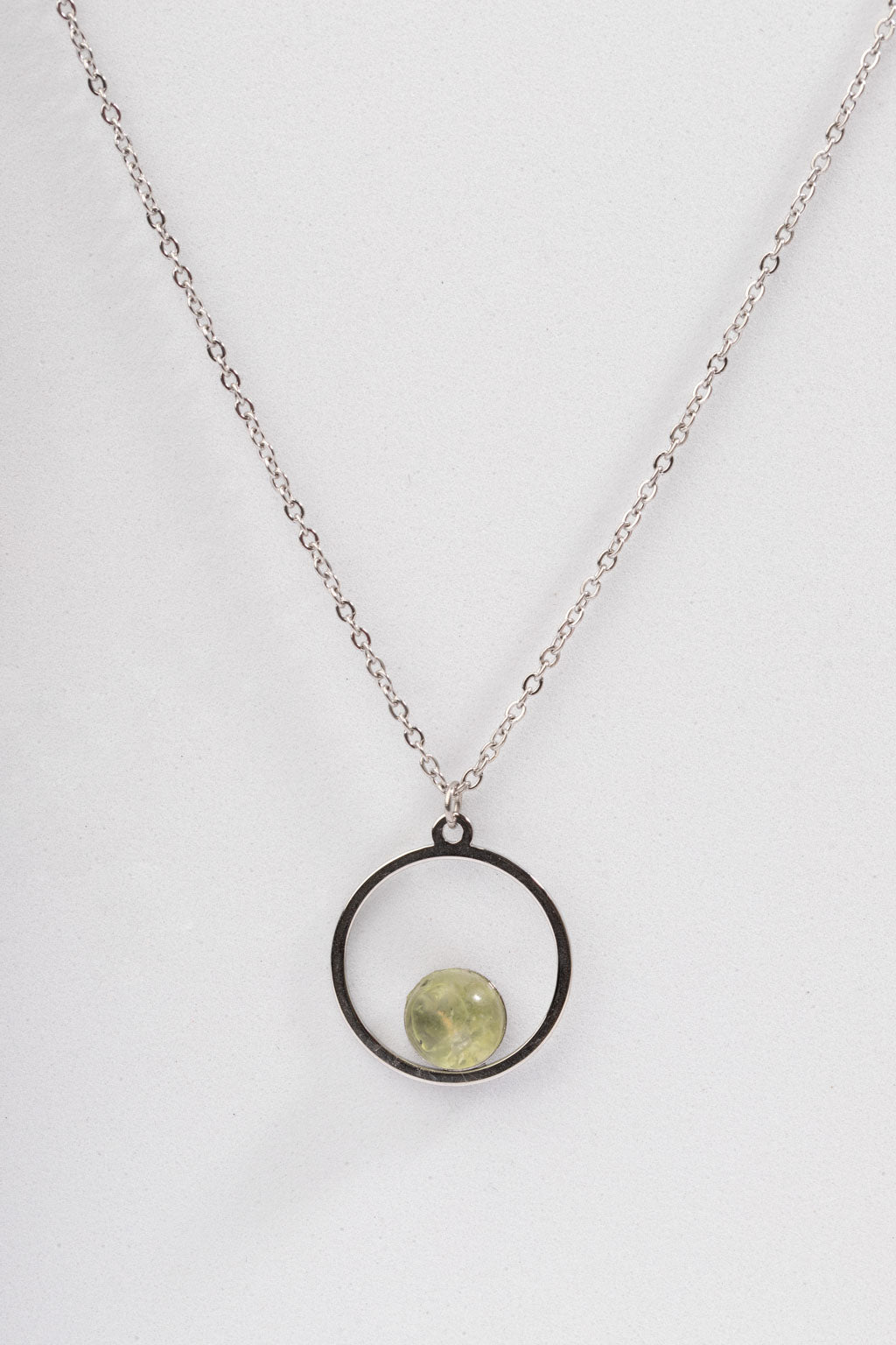 Collar corto Vera plateado