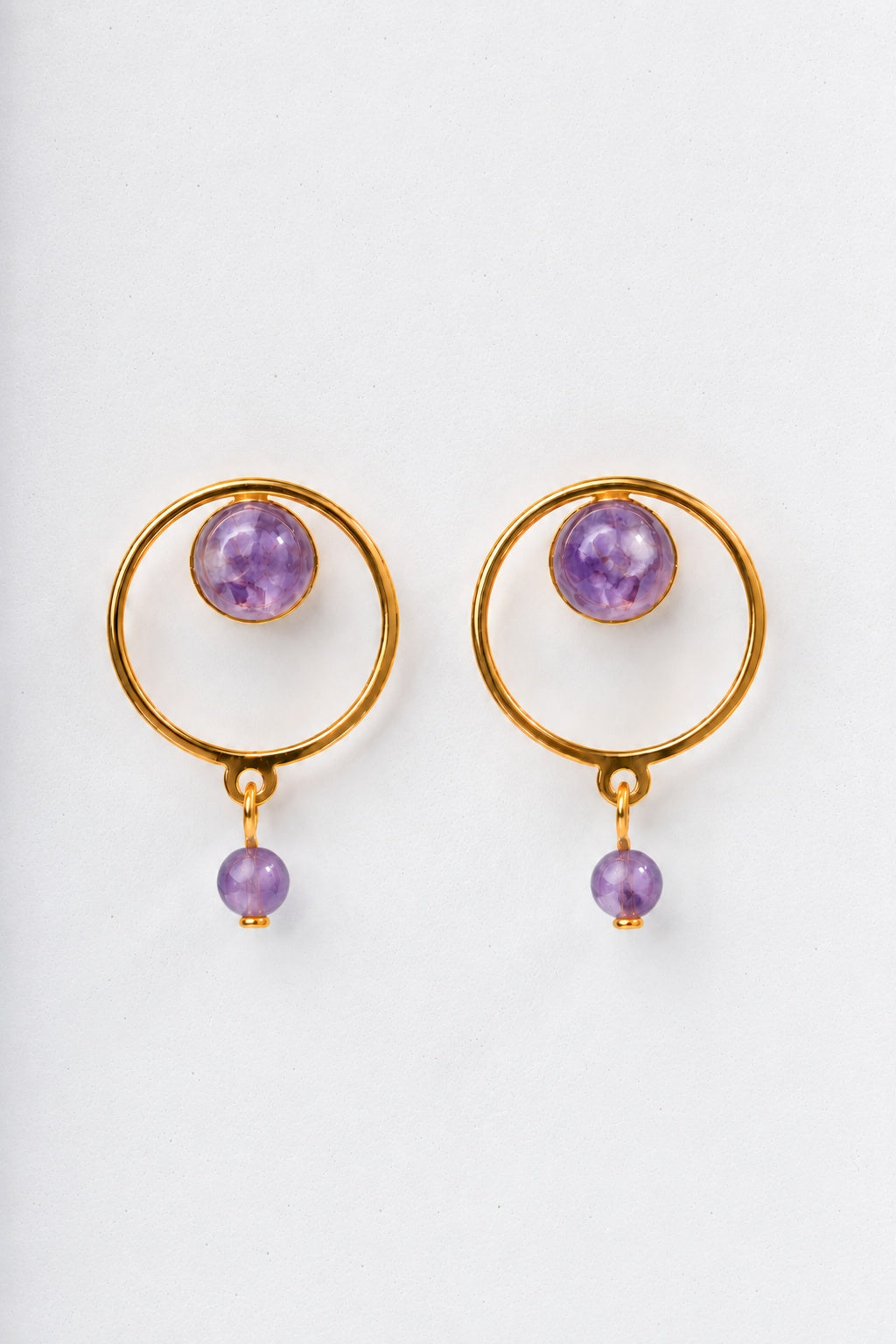 Pendientes Vera dorado