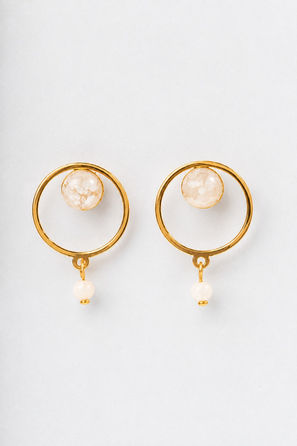 Pendientes Vera dorado